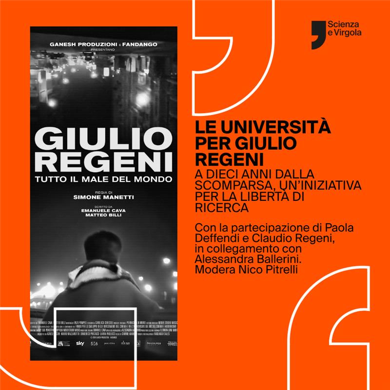 Le Università per Giulio Regeni