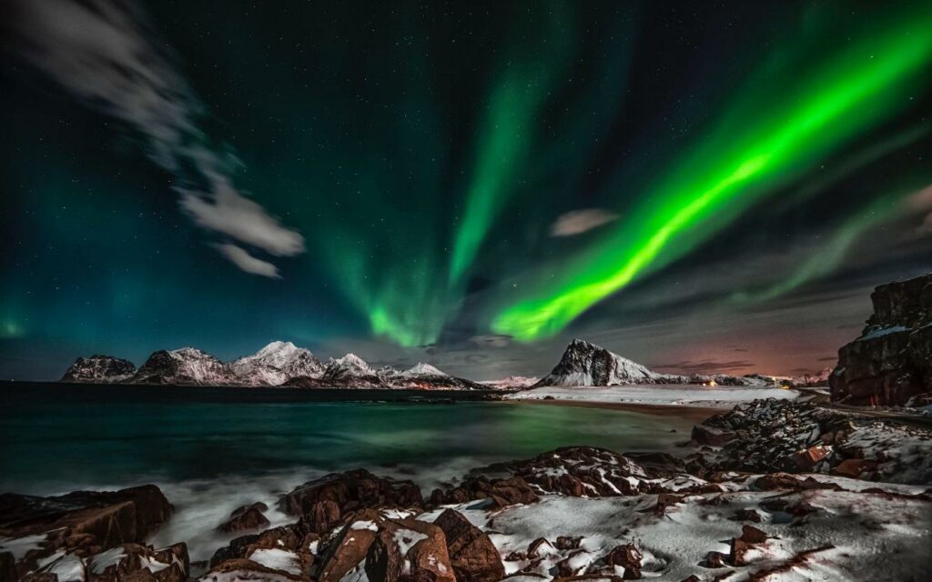 Svezia: Norrland e aurore a Storforsen